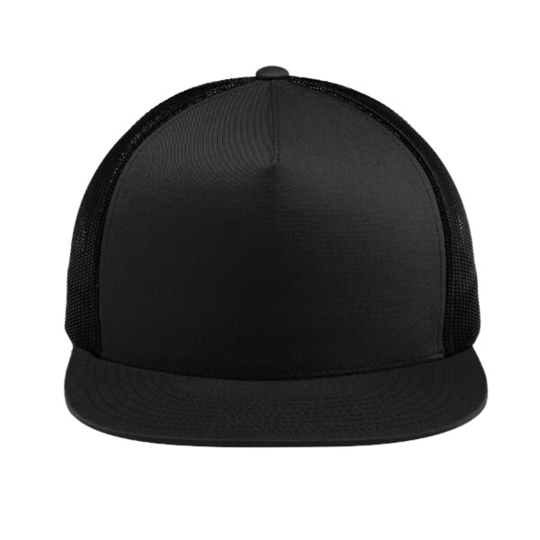 Yupoong 5 Panel Classic Trucker Mesh Back Cap HP TOPS