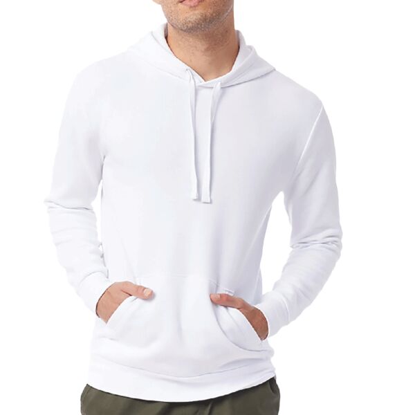 Adult Eco Cozy Fleece Pullover Hooded Sweatshirt Thumbnail
