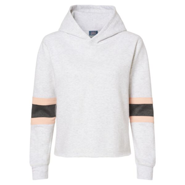 Women's Sueded Fleece Thermal Lined Hooded Sweatshirt Thumbnail