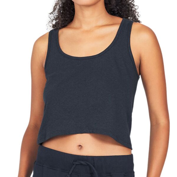Ladies' USA Made Hemp Blend Crop Tank Top Thumbnail