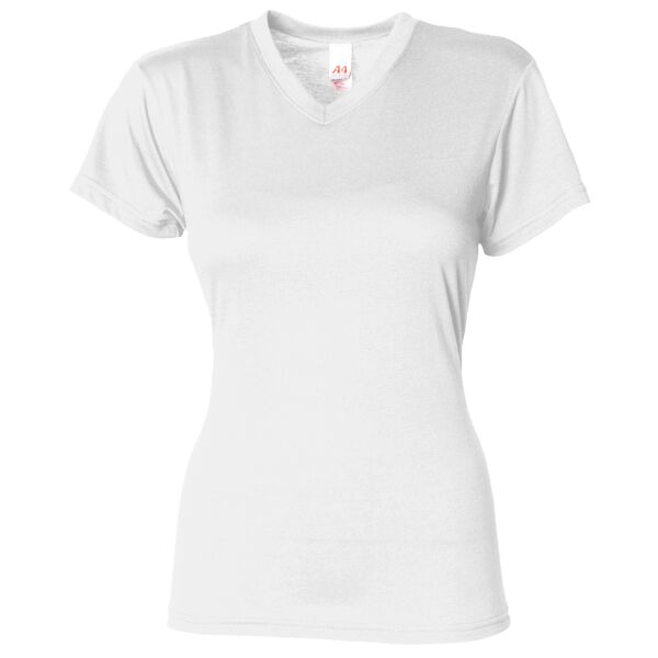 Ladies' Softek V-Neck T-Shirt Thumbnail