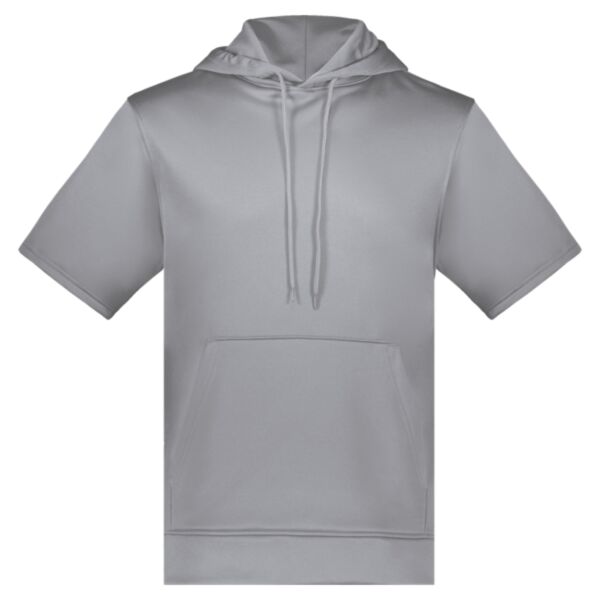 Fleece Short Sleeve Hooded Pullover Thumbnail