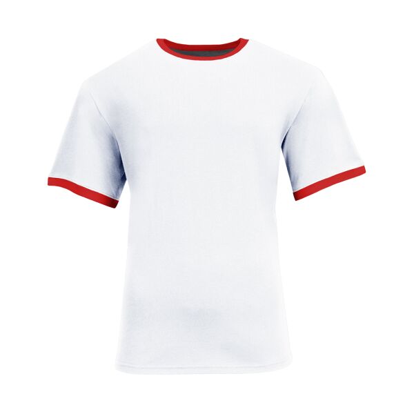 Unisex Softek Ringer T-Shirt Thumbnail