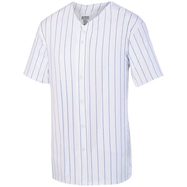 Pinstripe Full-Button Jersey Thumbnail