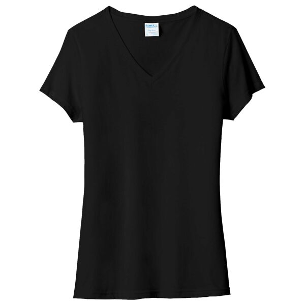 Women's Tri Blend V Neck Tee Thumbnail